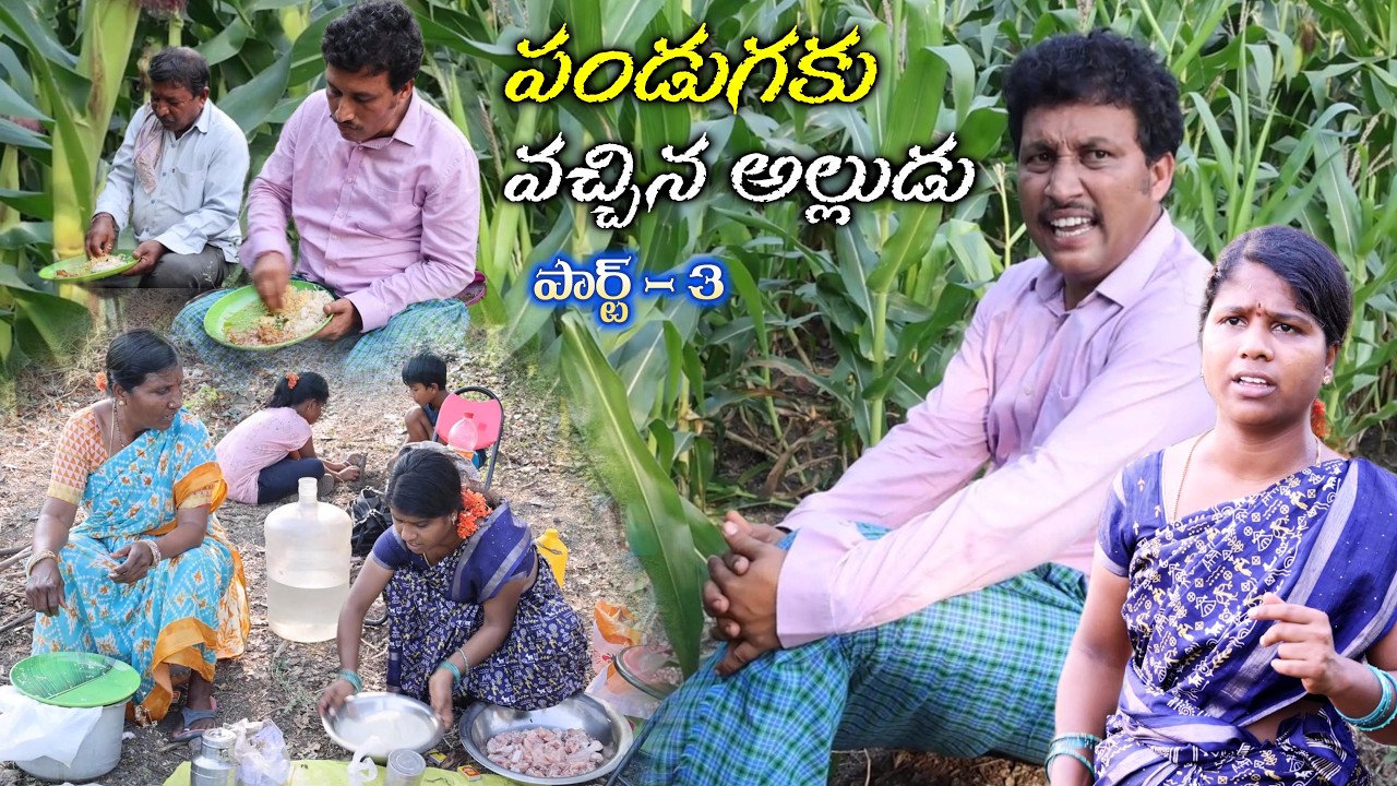 పండుగకు వచ్చిన అల్లుడు పార్ట్ - 3🤣 || Village Comedy SKIT #VILLAGE MKTV# MKTV SKIT#530