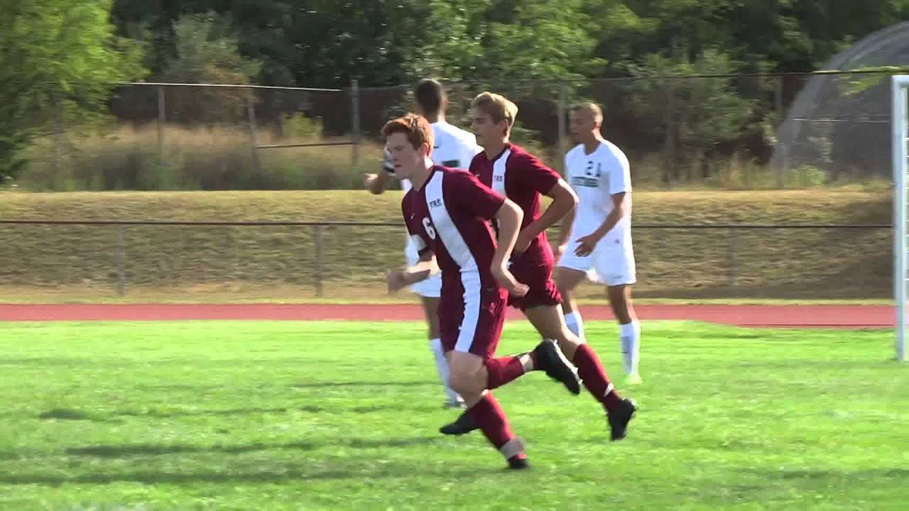 Cameron Geerinck gives TRS a 1-0 lead