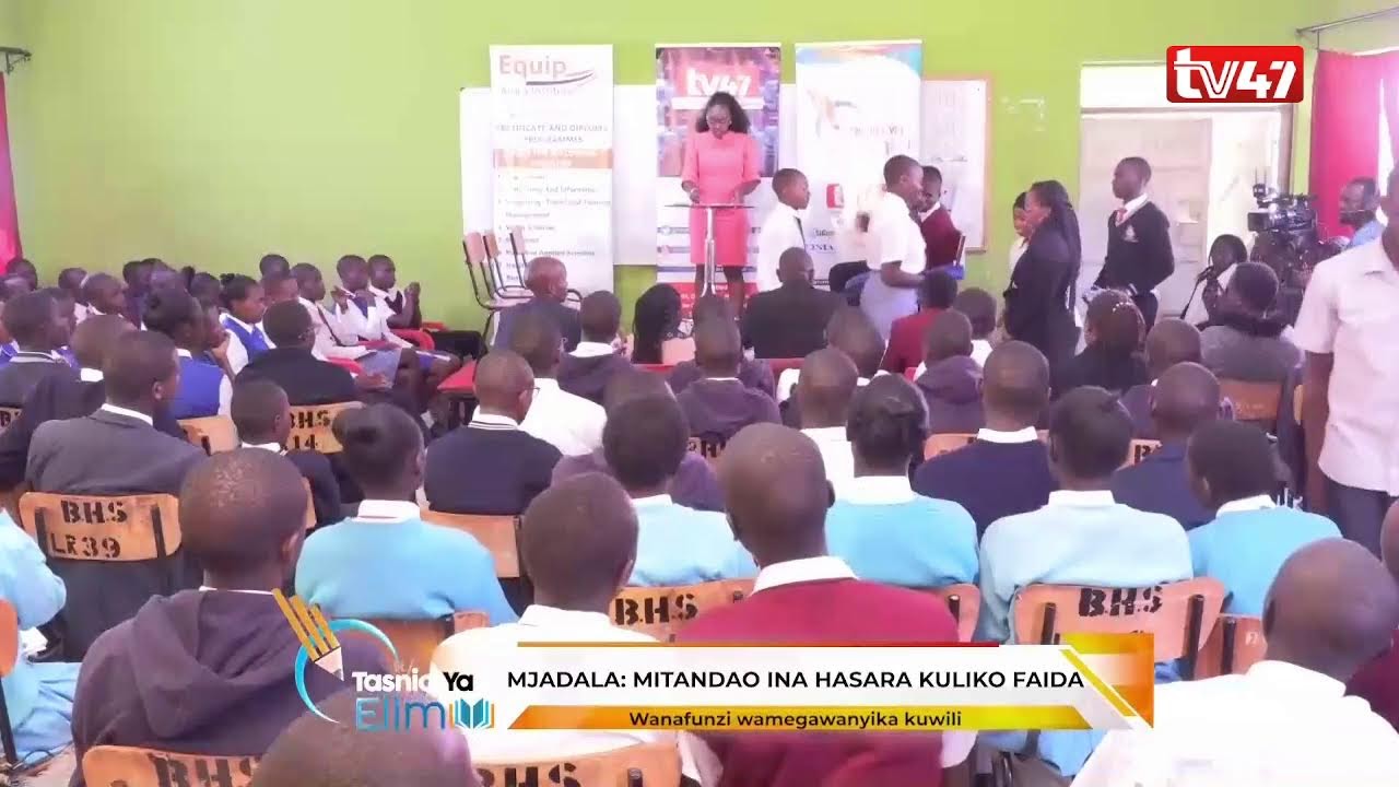TASNIA YA ELIMU  | Mitandao ina hasara kuliko faida