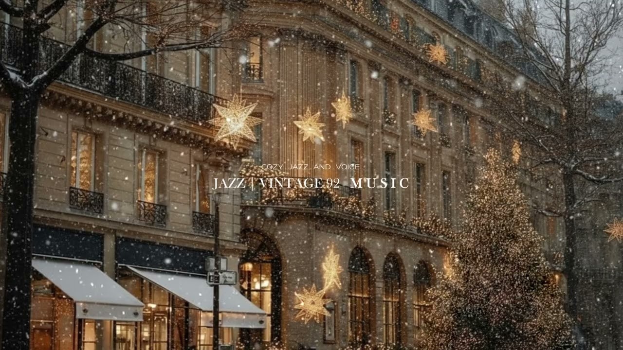 [playlist] Рождество в Париже, улицы окрашенные винтажным джазом | 15 Cozy Vocal Jazz Tunes