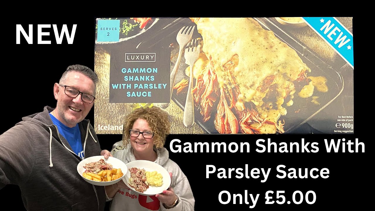 NEW Gammon Shanks with Parsley Sauce from ICELAND only £5