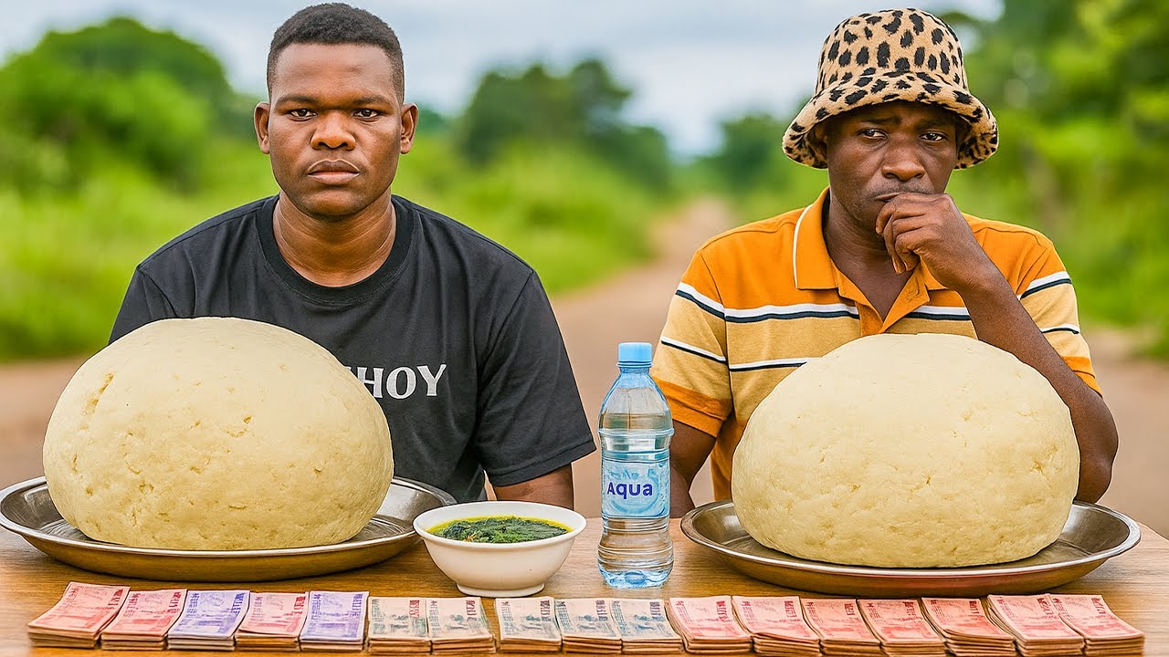 Tanzania&rsquo;s Craziest Food Fight 🍲 Cassava Ugali for 100K!
