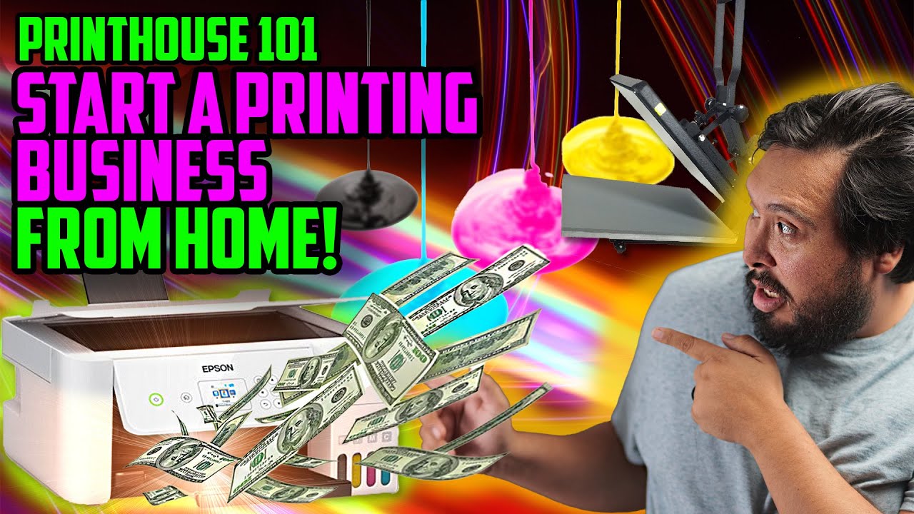 Print business from home, everything you need