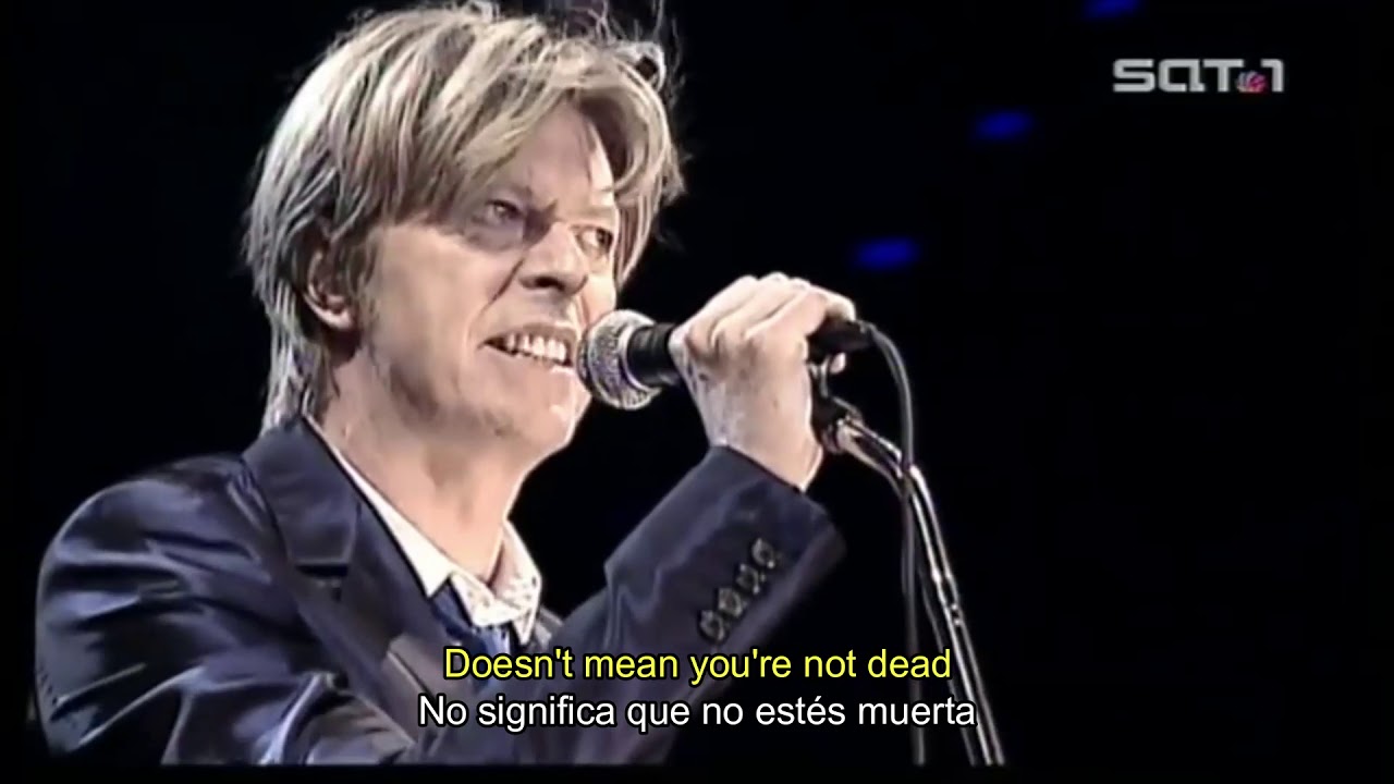 David Bowie - Cactus [Live In Berlin 2002] (Subtitulada Español / Ingles)