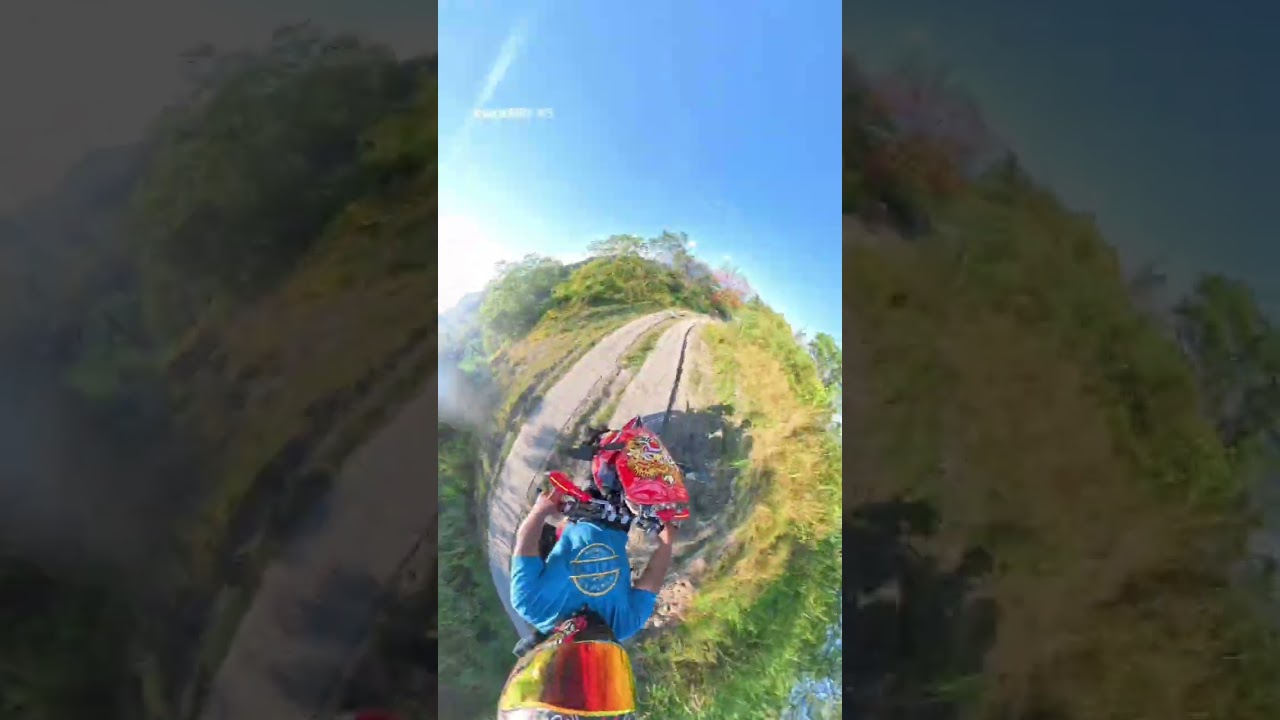 Ito po ang setwasyon dito sa daan nang buyasyas Aritao hangang baan oke oke na siya pwd ang motor 