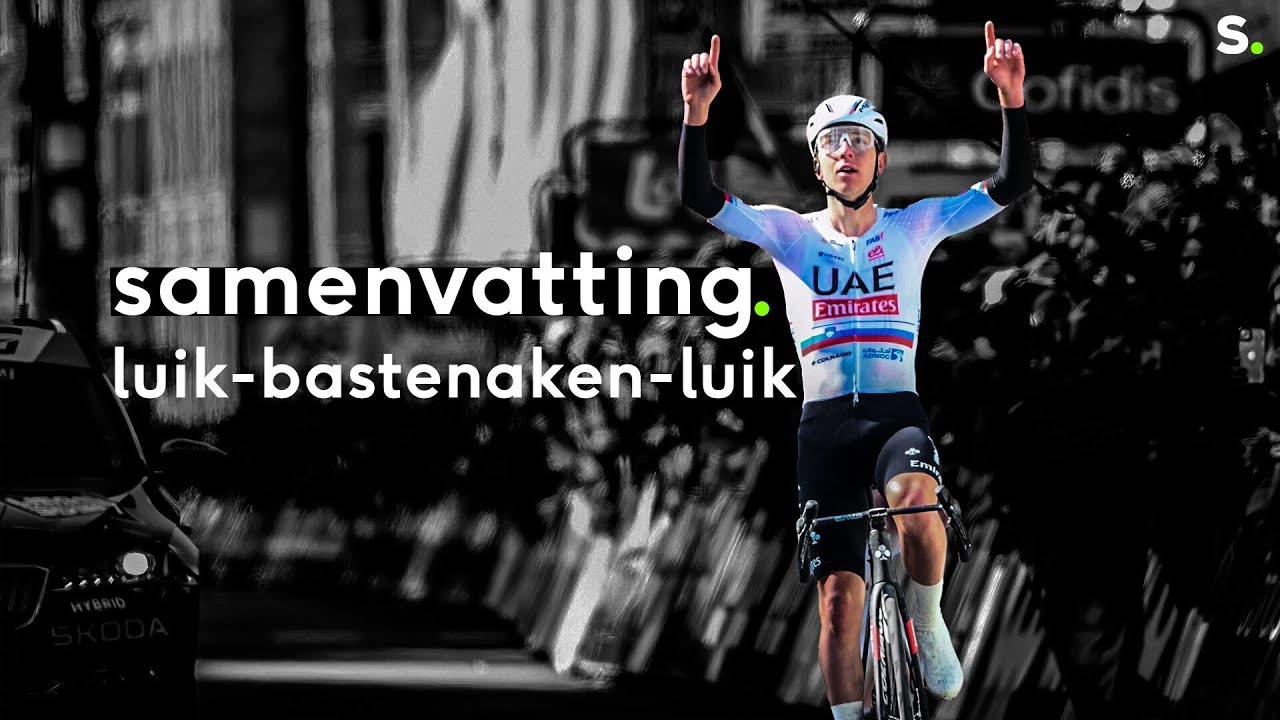 Niets aan te doen: Tadej Pogacar wint ook Luik-Bastenaken-Luik met indrukwekkende solo