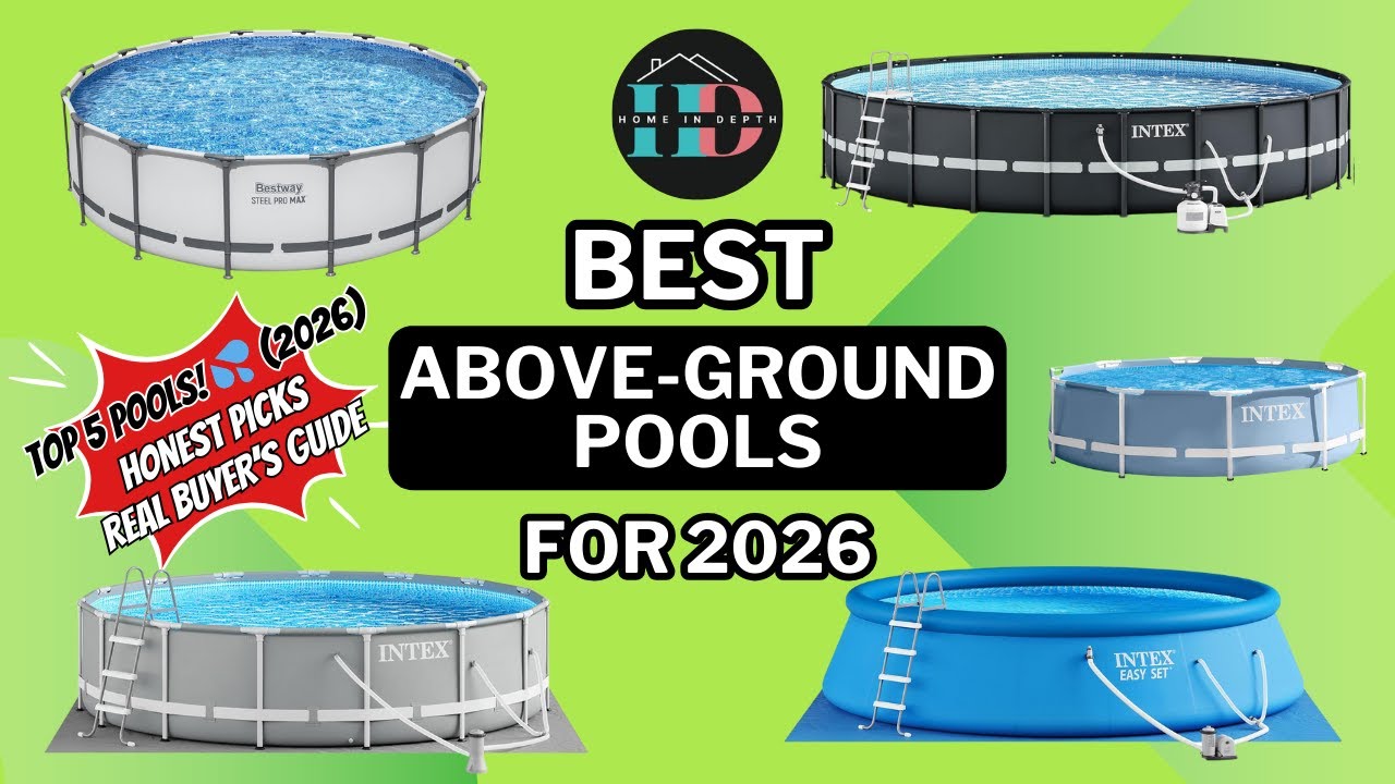 Best Above Ground Pools 2026 💦 (Top 5 Picks Revealed) #AboveGroundPools