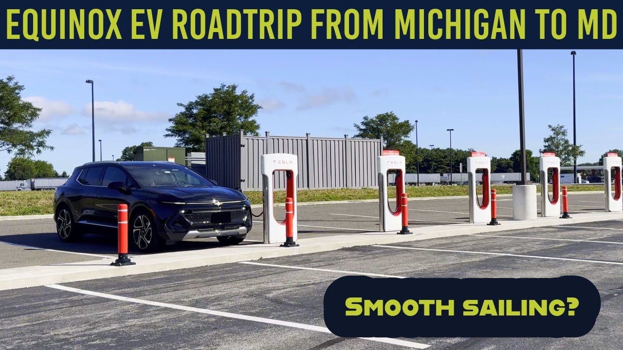 Chevrolet Equinox EV Roadtrip from Michigan BACK to Maryland