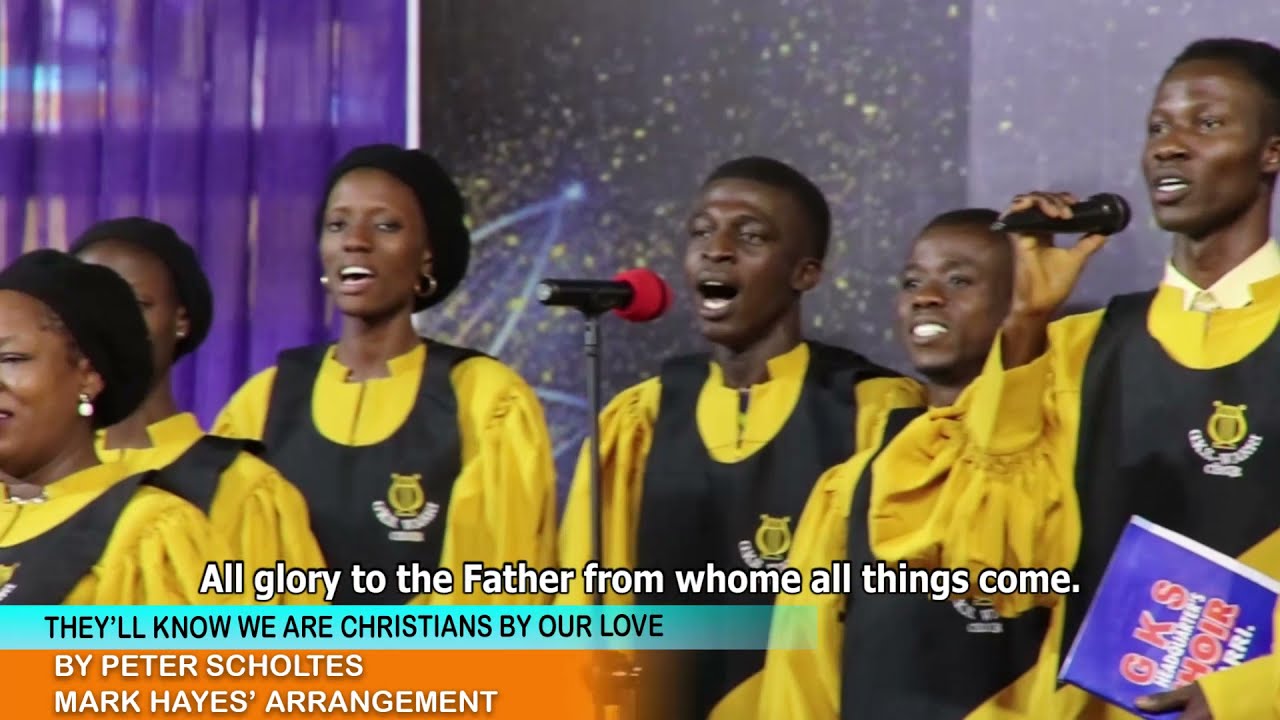 They'll Know We Are Christians by Our Love. @21st GKS Warri Choir Concert