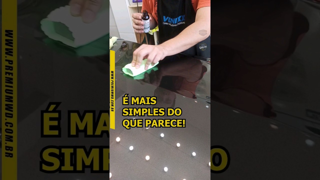 Como aplicar VITRIFICADOR AUTOMOTIVO (coating)⭐ - #dicaautomotiva