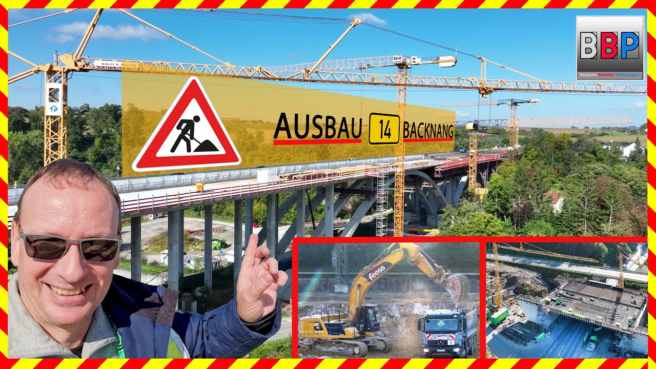👷 Ausbau B 14 Backnang - Stand Oktober 2025 👷