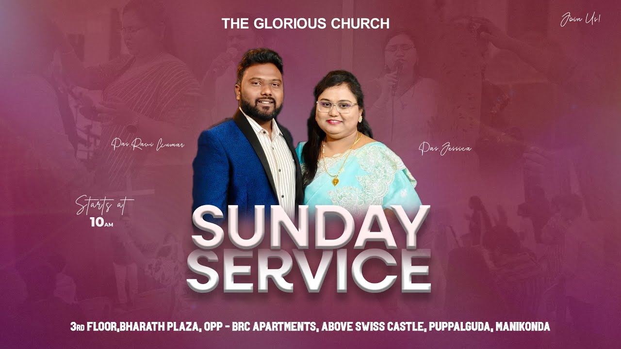 Sunday Service || Morning Service || The Glorious Church