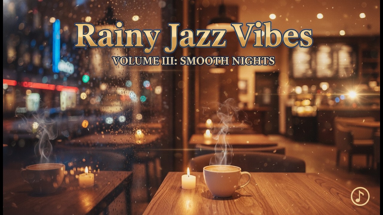 Cozy Jazz Rain for Ultimate Relaxation #JazzMusic #rainsounds   #relaxingmusic  #CozyVibes #chill
