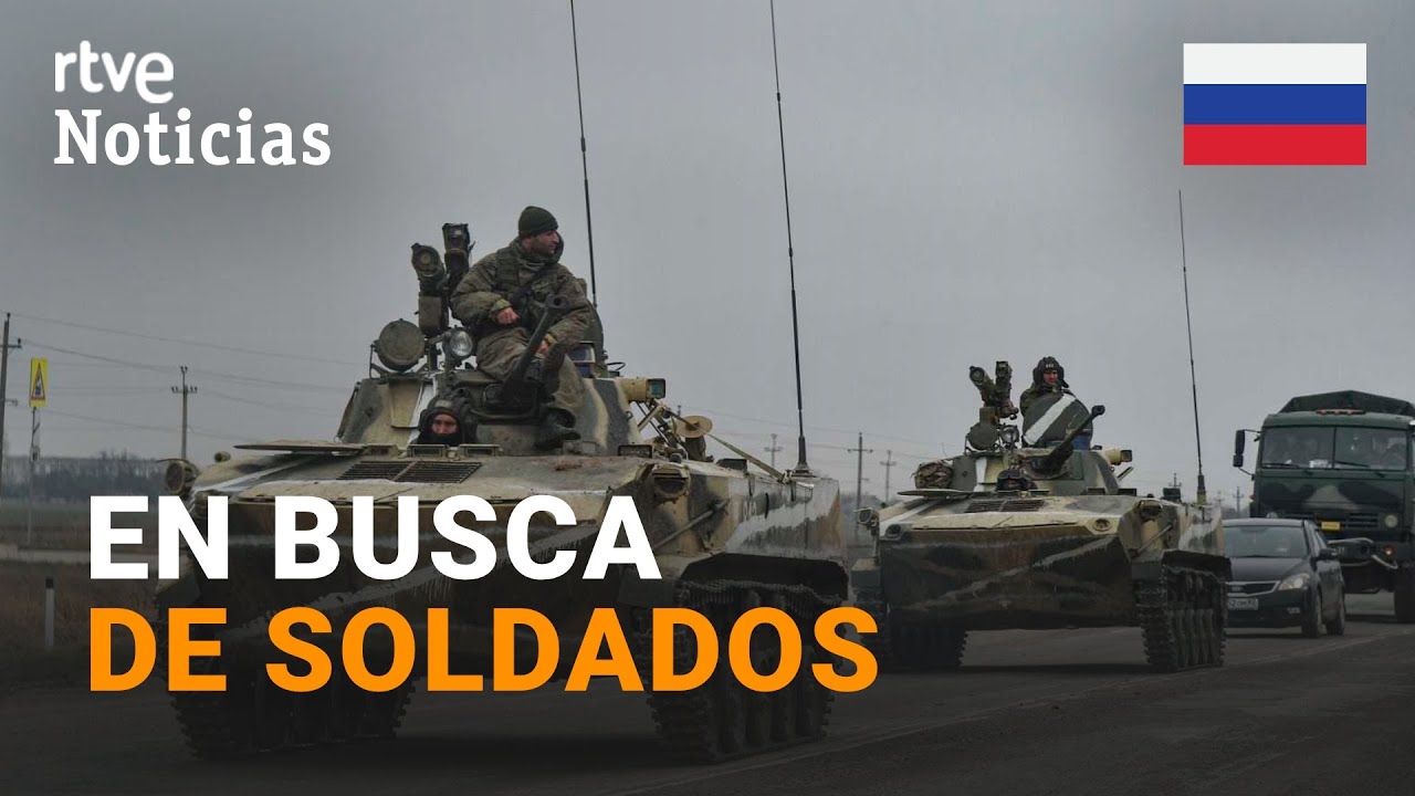 GUERRA UCRANIA: RUSIA recluta SOLDADOS ampliando la EDAD de MOVILIZACIÓN y captando a PRESOS | RTVE