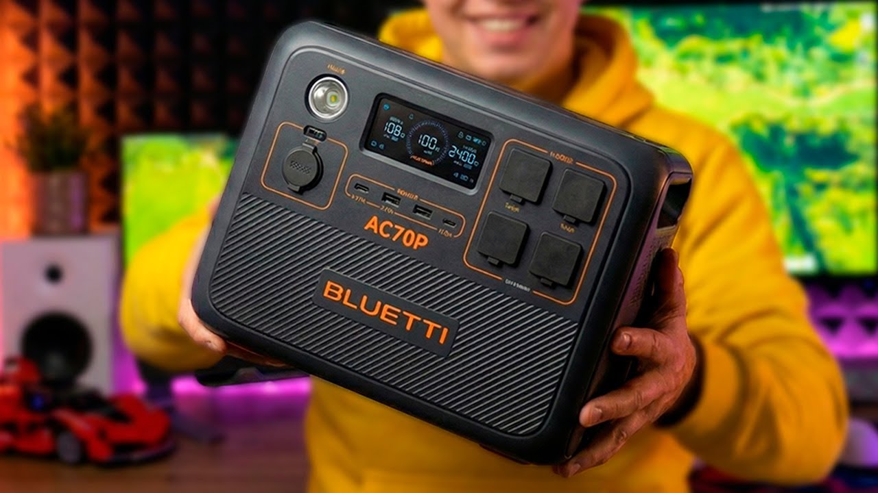 Bluetti AC70P - реальний відгук та тести! Блекаут зима 2025 зі світлом!