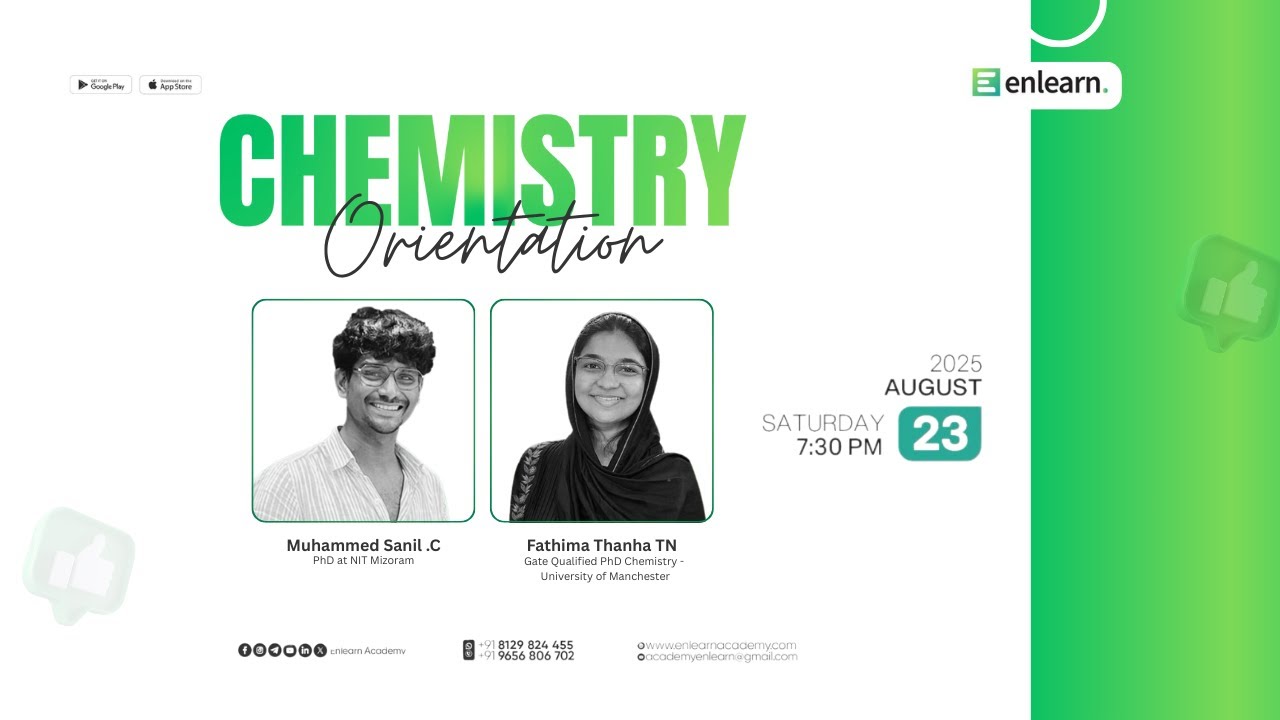 Chemistry Orientation Session | CUET PG Guidance | 2026