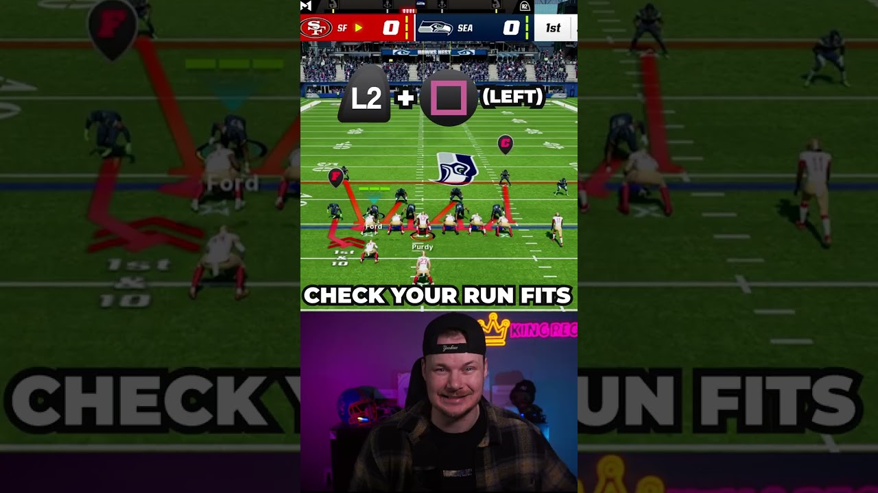 Это совет №1, как остановить бег в Madden 23