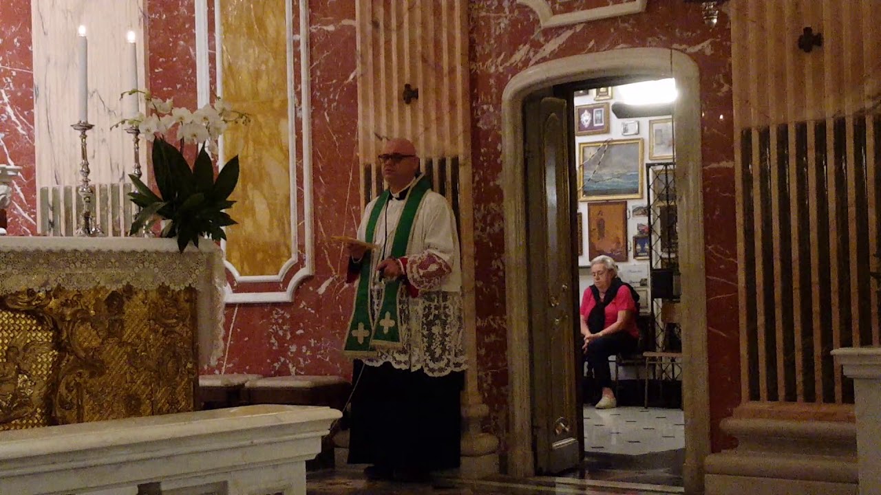 Novena dell'Alba al Santuario di Montallegro, apertura Quadretto.