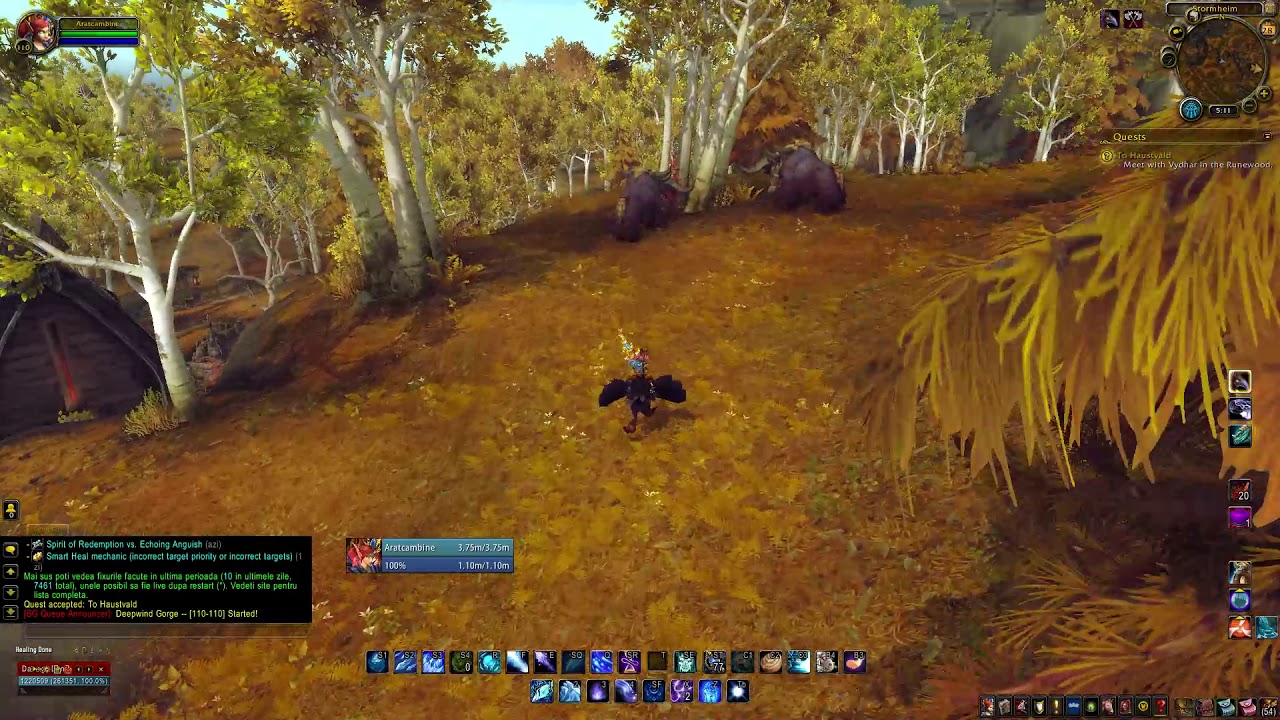 World of Warcraft  stormheim quest line  TO HAUSTVALD