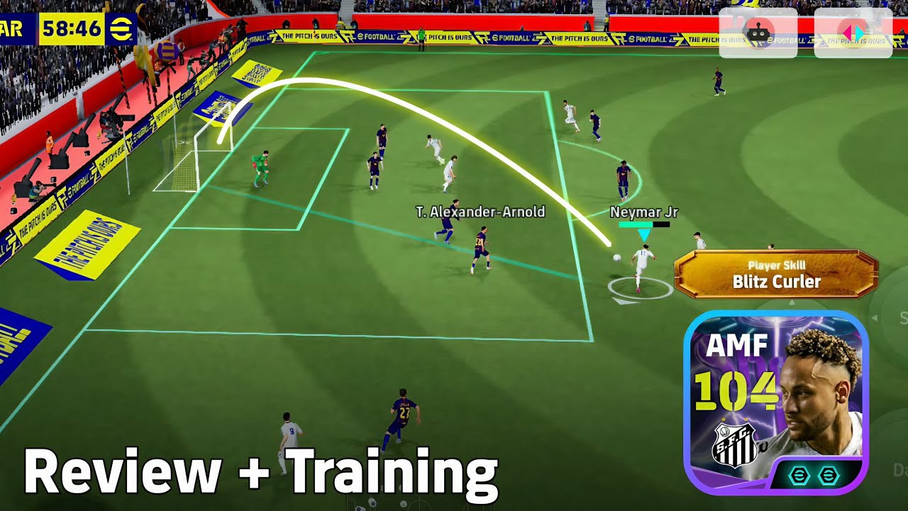 Обзор Neymar Jr. Blitz Curler Showtime — ЛУЧШИЙ F2P BLITZ CURLER eFootball 2026