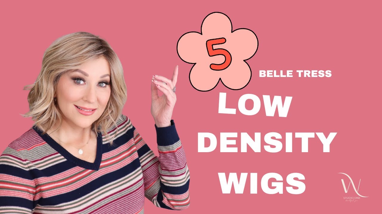 5 LOW DENSITY WIGS | Belle Tress | Includes 3 BRAND NEW STYLES and COLORS!