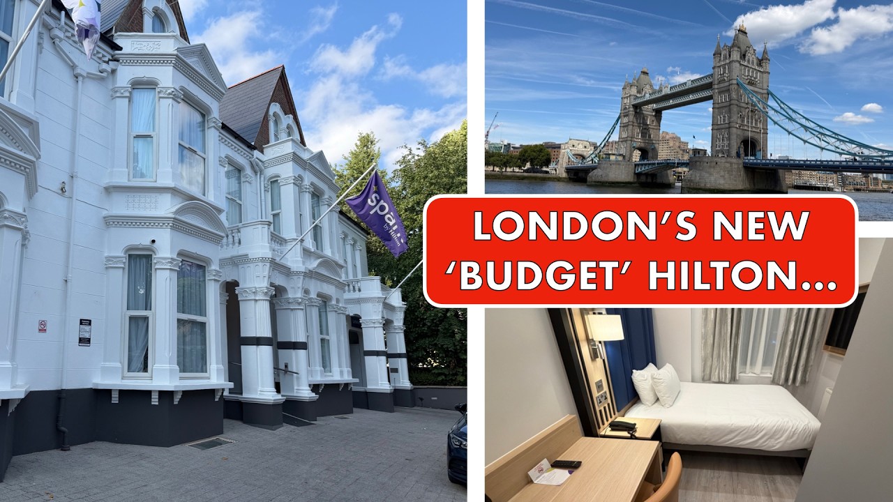 I Stayed at London's CHEAPEST Hilton Hotel...