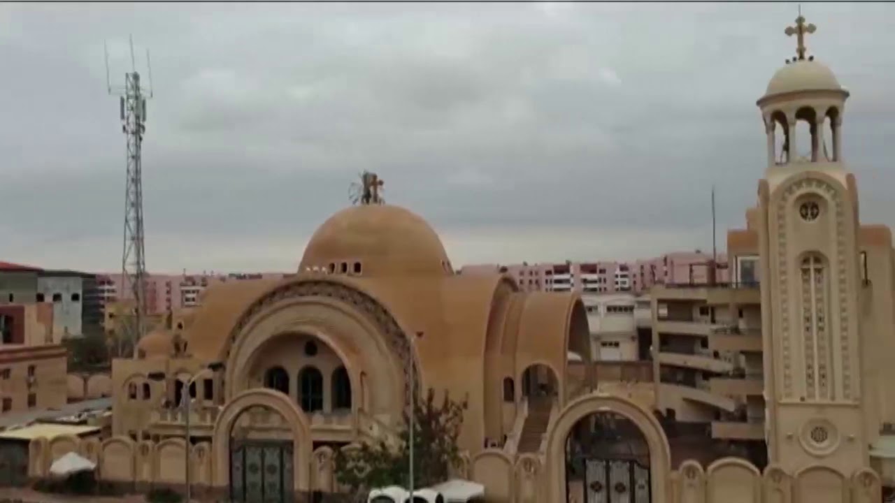 شعب كنيسة الرحاب يشارك فى ازالة اثار السيول و ما تعرضت له الكنيسة