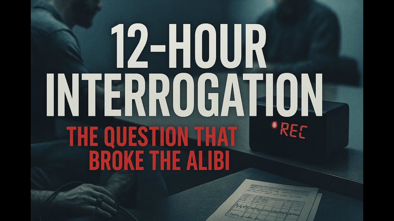 Inside the 12 Hour Interrogation &mdash; The One Question That Broke the Alibi