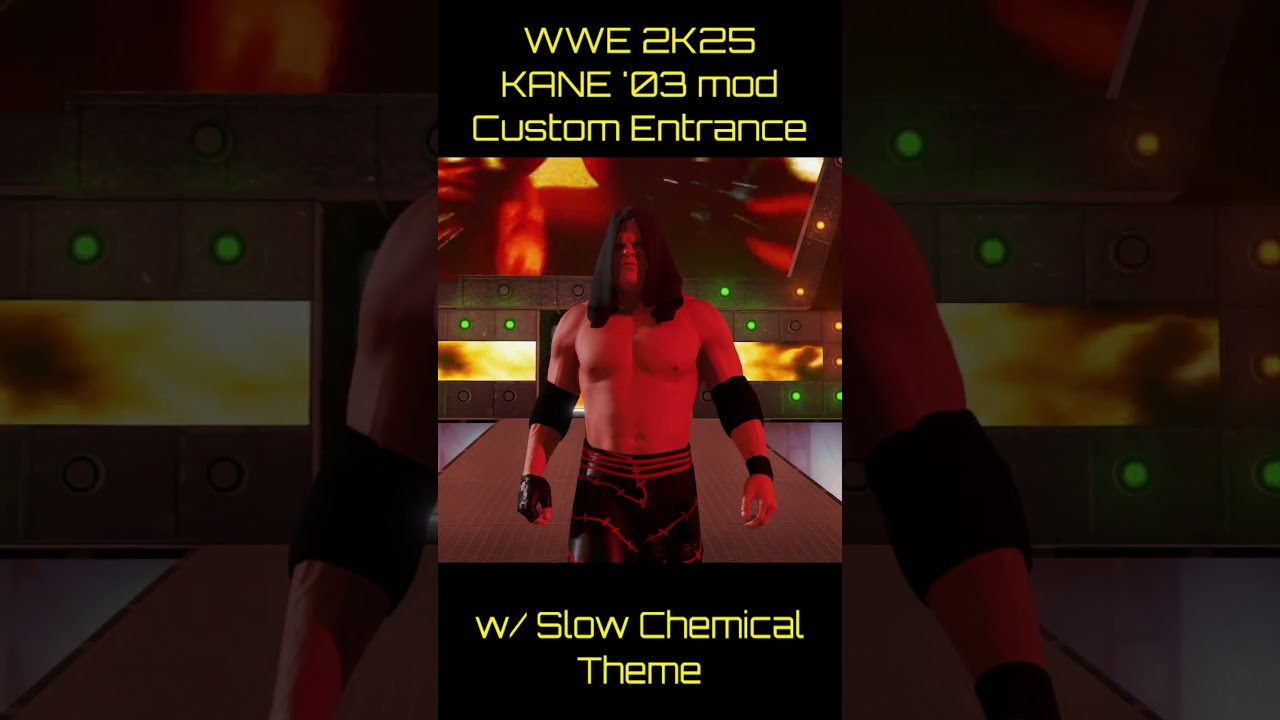 WWE 2K25 KANE 03 mod #wwe2k25 #wwe2k25mods #wwe2k25pc #kane #wwe2k #wwe #wrestling #wwe2k24 #gaming