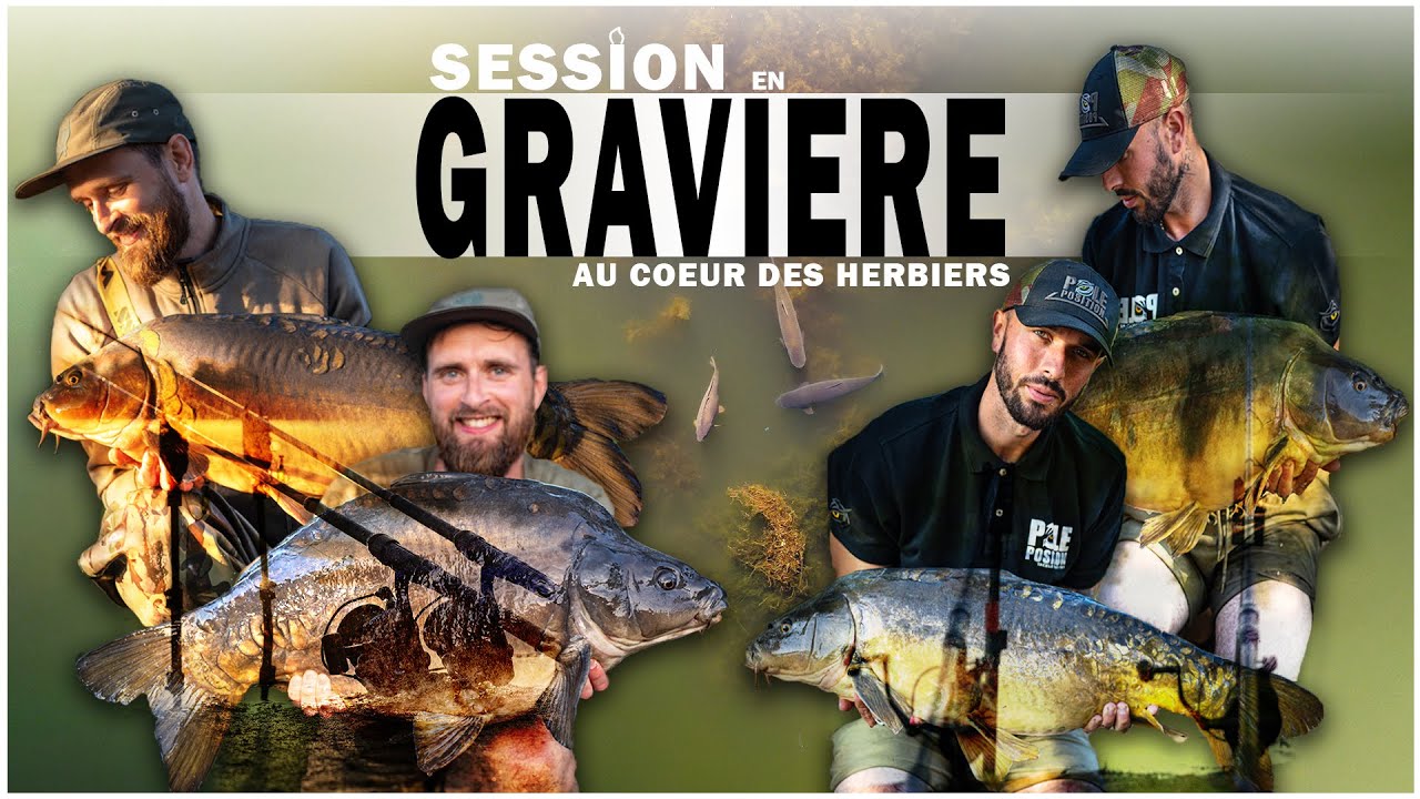 Session en gravière: Au cœur des herbiers - Pêche à la carpe 2021 🌿☀