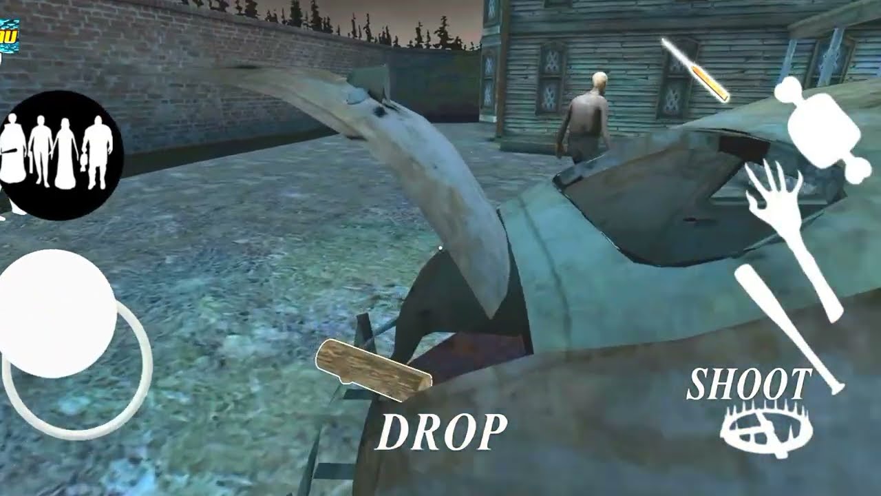 PLAYING as GRANNY GRANDPA SLENDRINA MR MEAT in GRANNY 3 GAME MOD MENU 💀#video #granny #modemenu