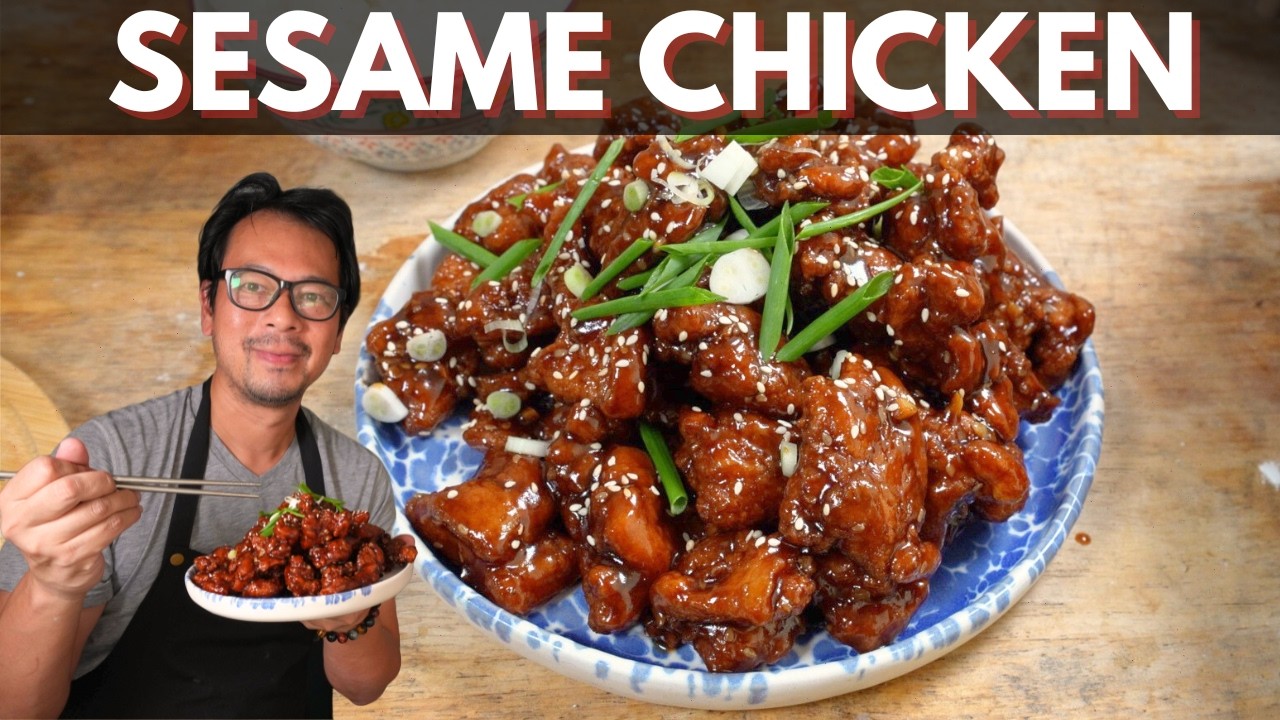 Secret to Great Sesame Chicken (It's Not Sesame Seeds) Wally Cooks Everything