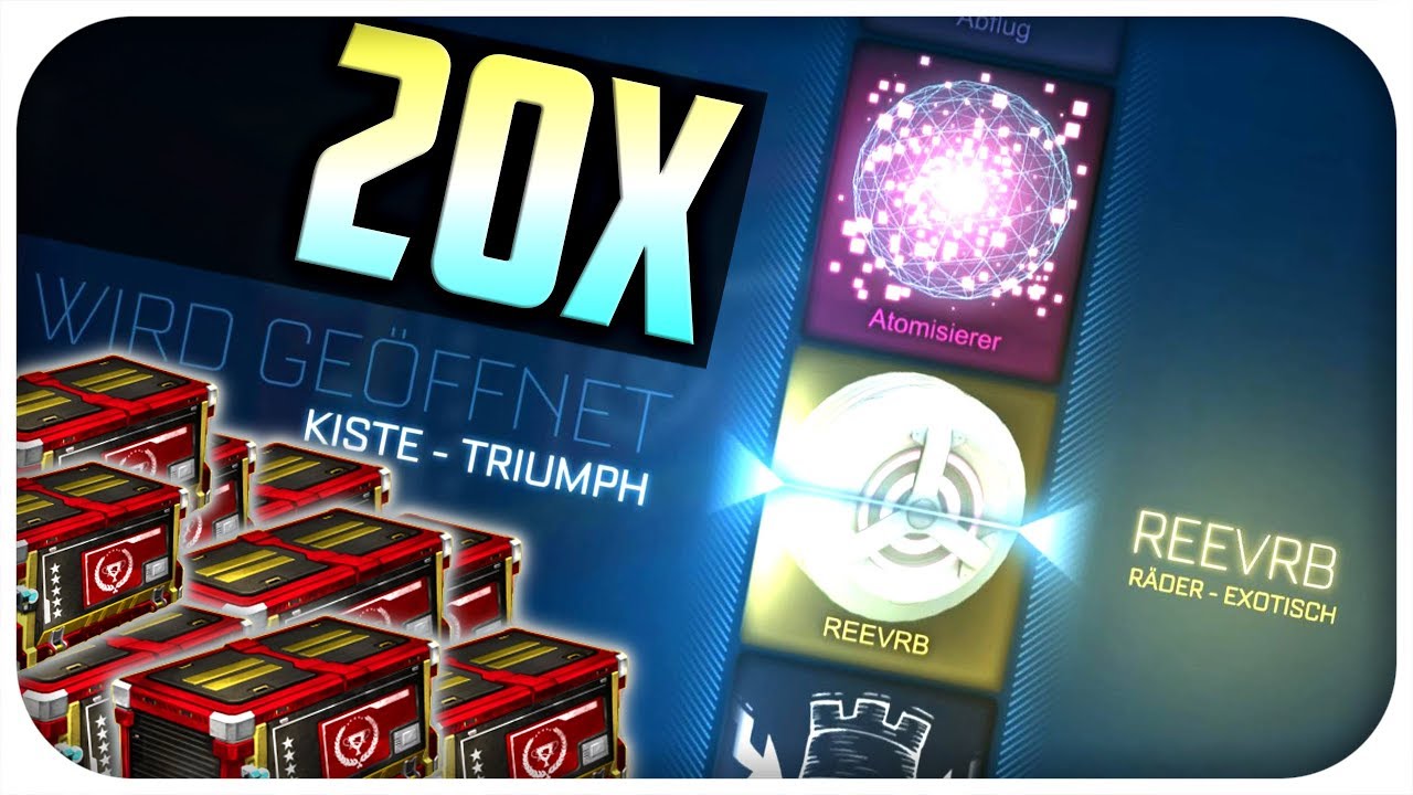 Entspanntes 20x Triumph Crate Opening! | Rocket League