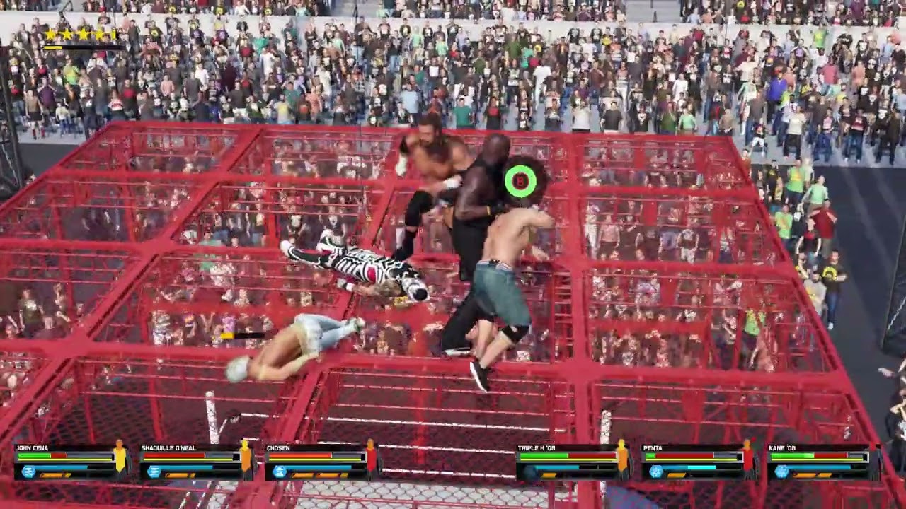 WWE 2k25 three stages of hell part 1