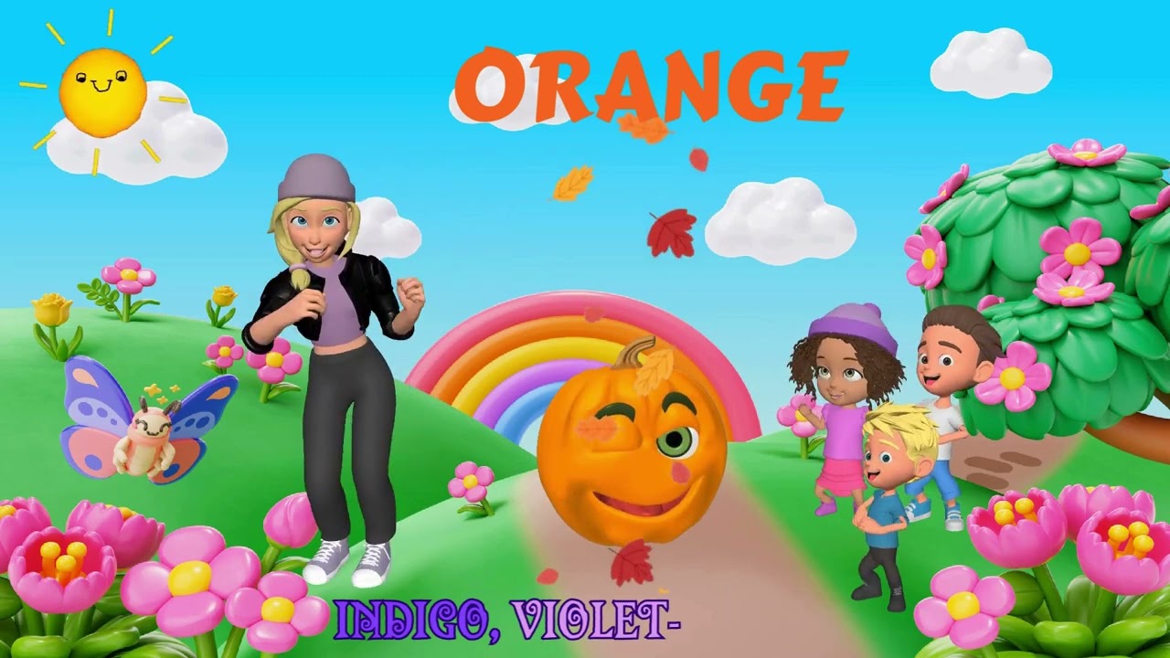 KIDS ZONE (Rainbow Colors Song for Kids | Learn Colors with Fun Dance & Music | Nursery Rhyme)