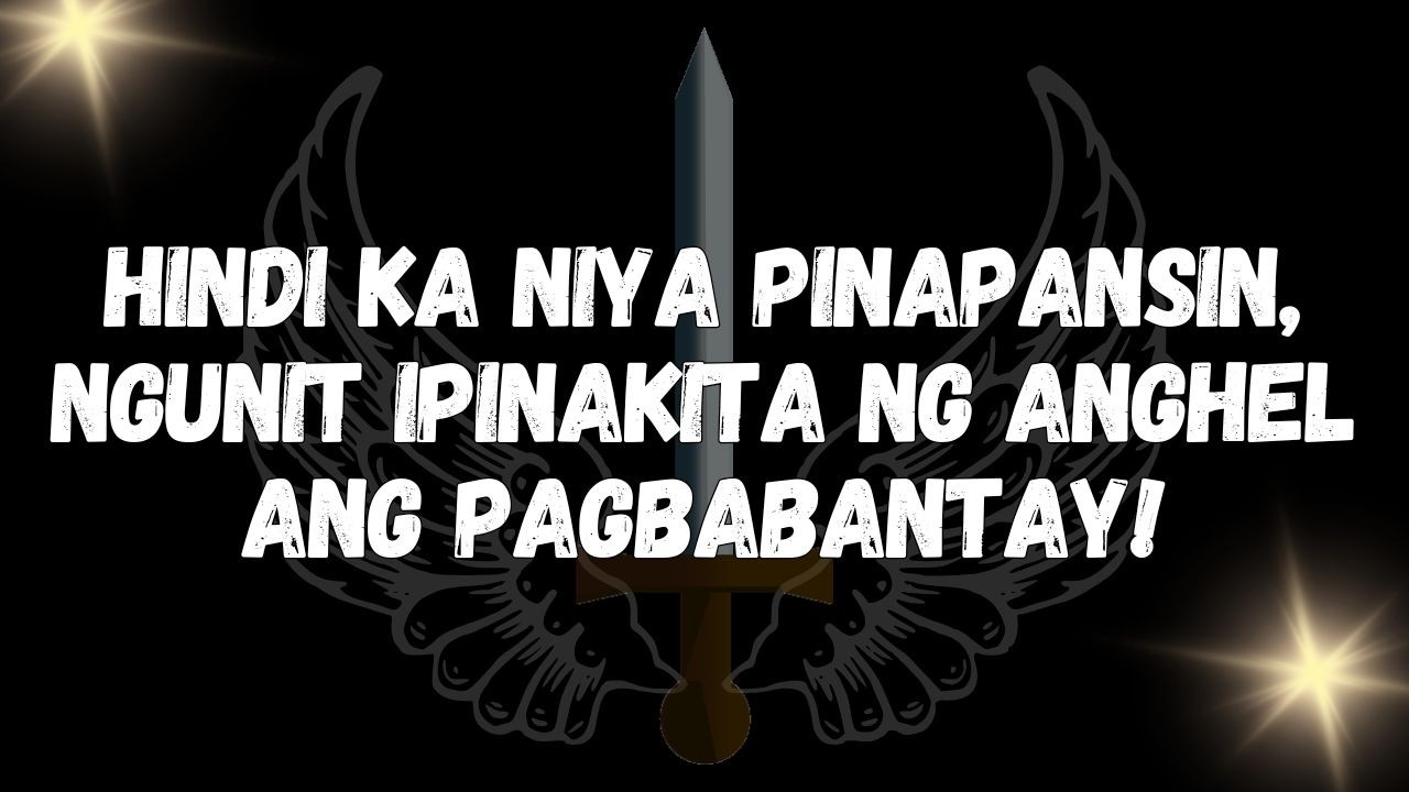 Hindi ka niya pinapansin, ngunit ipinakita ng anghel ang pagbabantay!  MENSAHE NG MGA ANGHEL