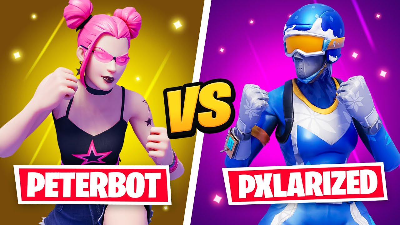 The Ultimate Fortnite 1v1 - Pxlarized vs. Peterbot
