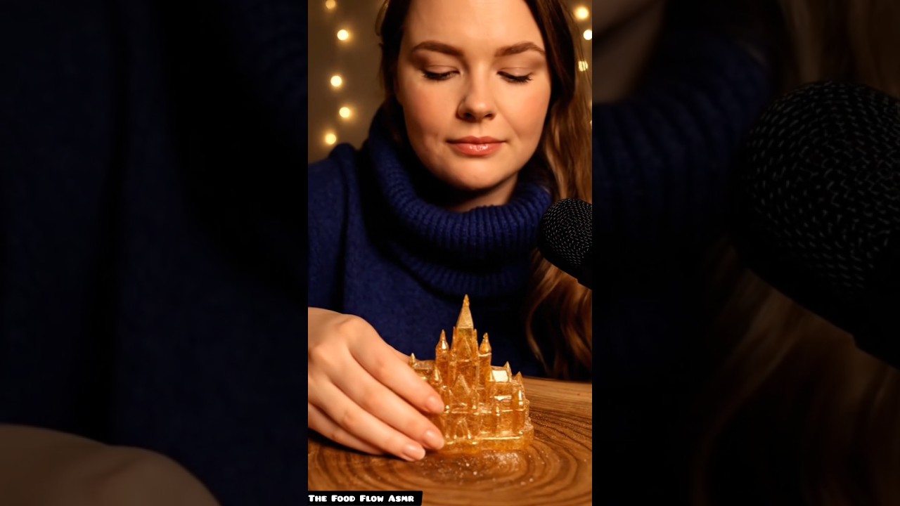 This Golden Sugar Palace Is Unreal! 👑✨ Girl Can’t Stop Enjoying It!