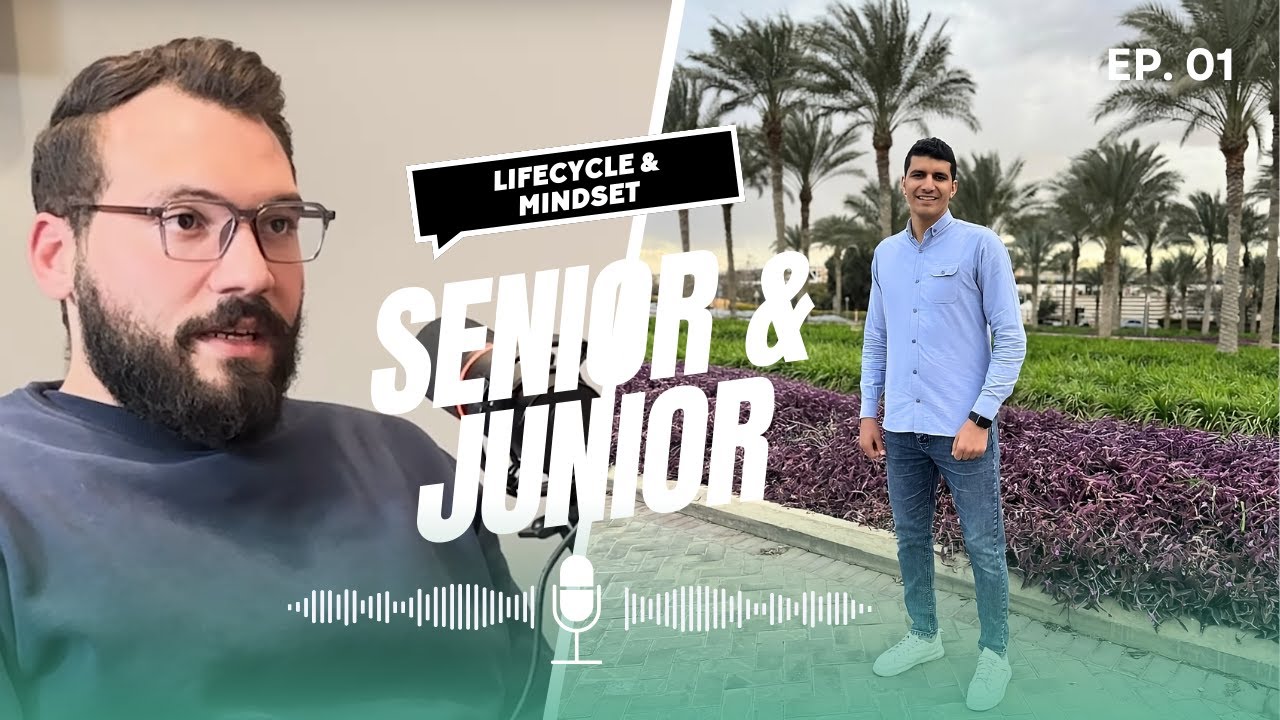 بروج-كاست  لو بتعمل نفس اللي بتعمله هتفضل تاخد نفس اللي بتاخده ج1 | Junior vs Senior Mindset