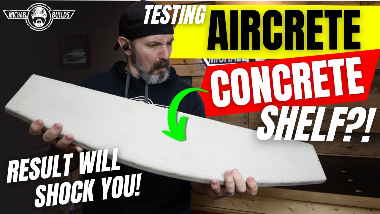 Testing out the AeroCrete Concrete Method