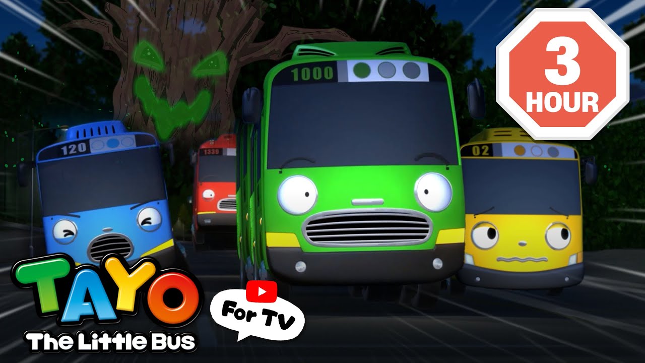 Spooky Day in the Scary Forest | Cartoons for Kids | Best Story & Song | Tayo the Little Bus