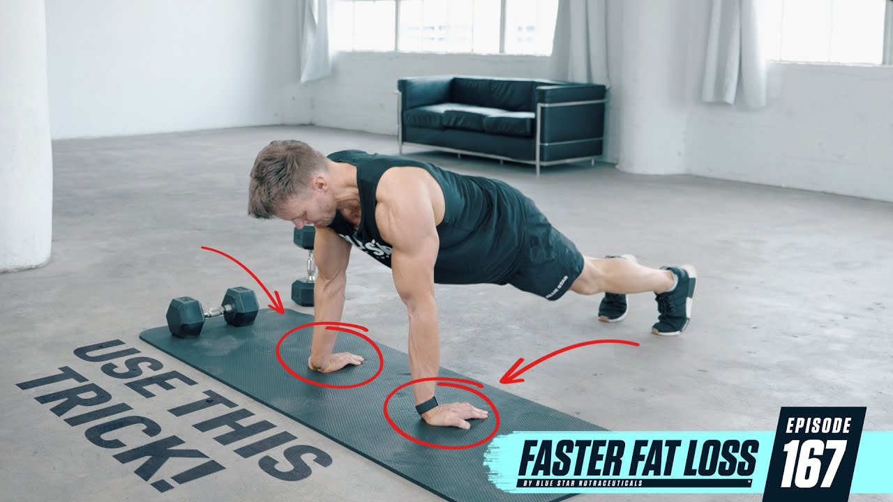 Dumbbell and Bodyweight SUPERSET Workout | Chest, Shoulders, Arms, Back | Faster Fat Loss™