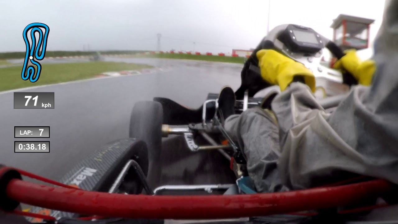 Driving fast in rain conditions in Lonato 🔥
