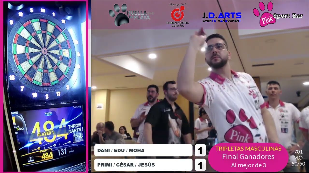 HUELLA DE PLATA 2023 - Dani/Edu/Moha vs. Primi/César/Jesús - FINAL GANADORES - Tripletas masculinas
