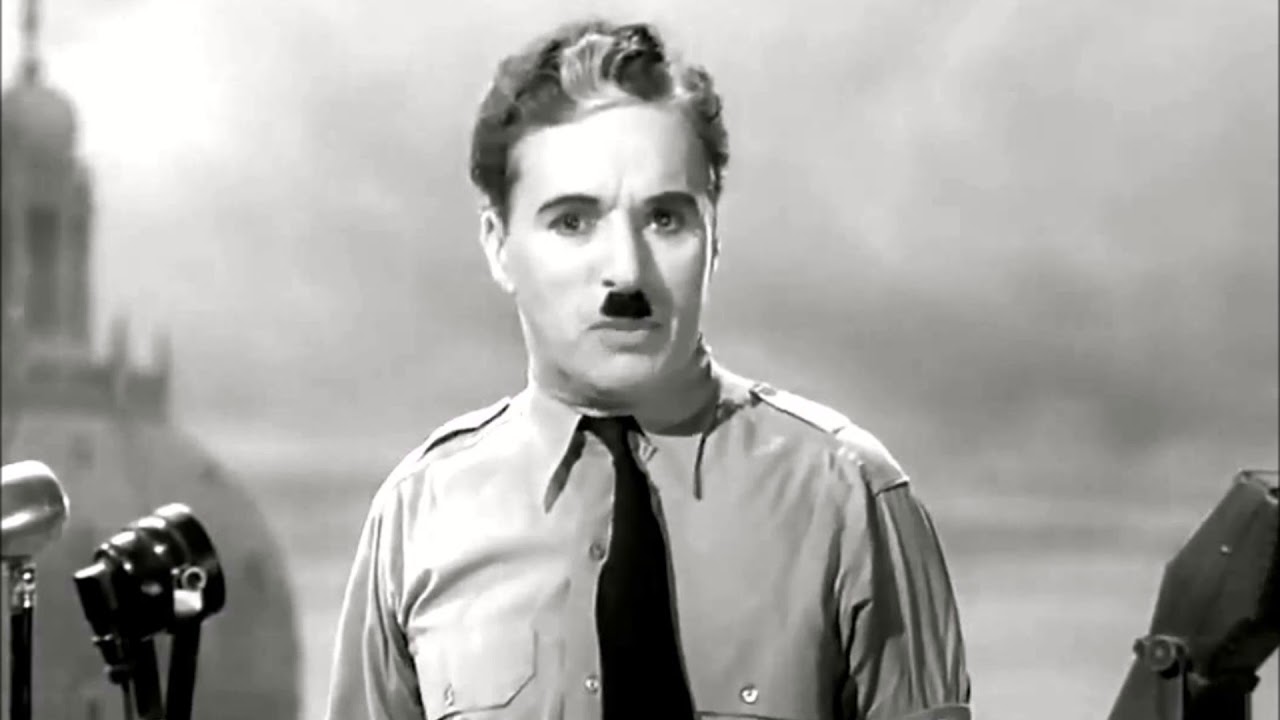 Speech Charlie Chaplin from Movie 
