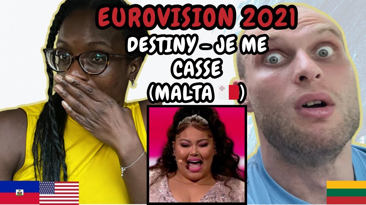 REACTION TO Destiny - Je Me Casse (Malta 🇲🇹 Eurovision 2021) | FIRST TIME WATCHING