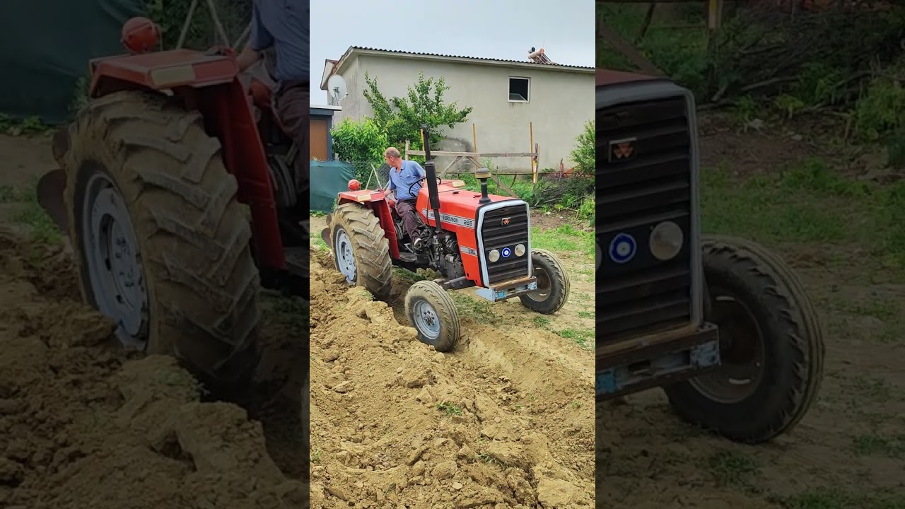 MASSEY FERGUSON 265 PULLUK & ÇİFT SÜRÜMÜ