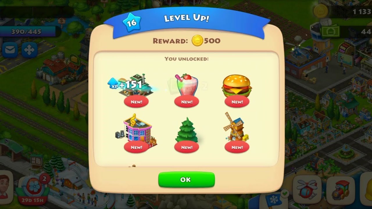 Township LEVEL 16