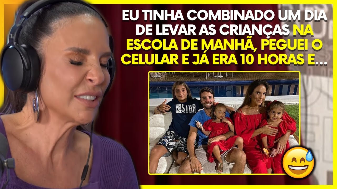 IVETE SANGALO DIVIDINDO AS TAREFAS COM SEU MARIDO DANIEL😅 | PodcatsDelas Cortes