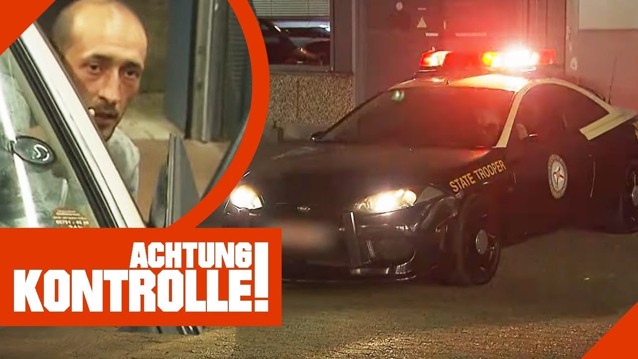 Illegale Leuchten: Aufgemotztes amerikanisches Polizeiauto gefunden | Achtung Kontrolle | Kabel Eins